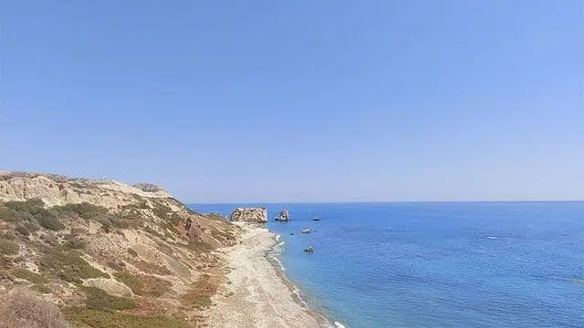 Image: Aphrodite Rock and Beach in Cyprus