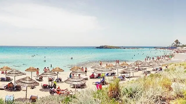 Image: Nissi Beach in Cyprus